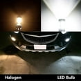 thumbnail image 3 of Kit de bombillas LED H11 superbrillantes para faros delanteros, luz blanca de 6000 K, luz alta o baja, paquete de 2, H8, 3 of 5