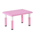 thumbnail image 2 of ZToonmas School Supplies Children'S Combined Study Table Plastic Work Table Can Be Raised and Lowered, 2 of 4