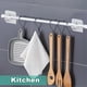 thumbnail image 4 of No Drill Curtain Rod Brackets Set, 2-Piece Adjustable Adhesive Curtain Rod Holders, 4 of 5