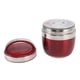 thumbnail image 4 of Thermal Lunch Box, 1.2L Dual Layers Leakproof Vacuum Insulation Bento Box  For Picnic ANGGREK Rojo, 4 of 8