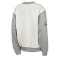 thumbnail image 3 of Youth Outerstuff  Cream/Gray New York Yankees Big League Power Hit Fleece Sweatshirt, 3 of 3