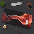 thumbnail image 4 of Coils of Lava Black and Red Gaming Desk Mat, 4 of 11