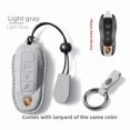 thumbnail image 1 of Car Key Fob Cover Case Protector Full Case 911 Panamera Fits Porsche Cayenne Key Cover: Macan, 1 of 10