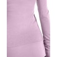 thumbnail image 4 of J. METHOD Women's Snap Button Cardigan Long Sleeve Knit Ribbed Sweater NEWJ181 Mauve S, 4 of 5