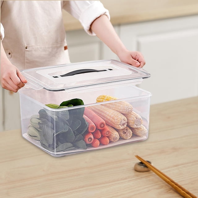 Organizador de refrigerador perfecl 7 litros con tabla de drenaje
