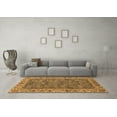 thumbnail image 3 of Ahgly Company Indoor Rectangle Abstract Brown Modern Area Rugs, 8' x 10', 3 of 4
