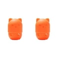 thumbnail image 2 of maskred Store Cat Shaped Sponges With Ease Silicone Storage Box For Home Simple orange 2Set, 2 of 6