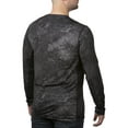 thumbnail image 2 of Realtree Wav3 Black Men's Long Sleeve Performance Fishing Tee, 2 of 3