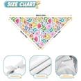 thumbnail image 6 of Dog Bandana 2 Pack,Pioneer Flower Floral Print Pattern Bandanas for Dogs,Cat Bandana,Small/ Large Dog Bandana 2 Size,Dog Bandanas Girl Boy, 6 of 6