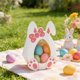 thumbnail image 5 of Cajas de huevos de conejo de Pascua Cajas de caramelos pack de 10 – Portagolosinas de papel, azul rosa multicolor, detalles de fiesta de 4,9x3,5 pulgadas, almacenamiento para aperitivos y decoración, 5 of 6