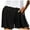Black, variant on vigerkar Lounge Shorts for Women Summer High Waisted Shorts Women Flowy Shorts Elastic Waist Wide Leg Shorts AG, XL