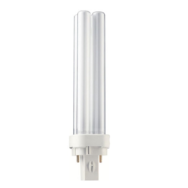 PL-S 9W 27W White G23  9W Single Ended Bi-Pins . 2 PHILIP LAMP FOURESCENT 