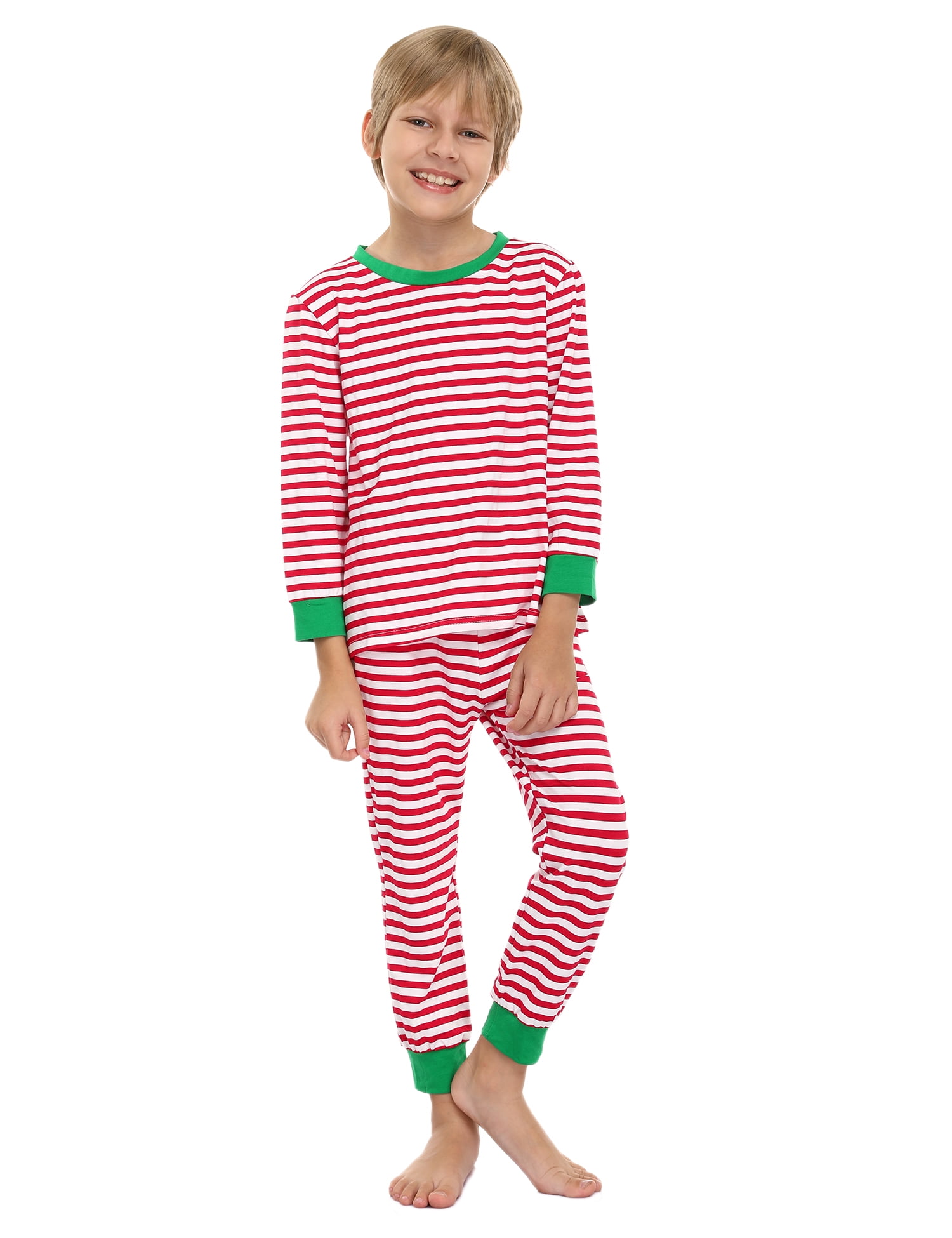 Uniexcosm Big Boys Pajamas 2 Piece Sets Unisex Sleepwear Kids Pjs