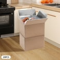 thumbnail image 3 of Insulated Shipping Boxes, Set of 20 Kraft Paper PS Board Containers with Tin Foil Lining, 12x10x8inch Size for Cold/Hot Food Transport, Up to 18 Hours Freshness, 3 of 20