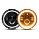 thumbnail image 1 of Par Faros De Luz  Bloosom Spot 40w Para Motocicleta Jeep Negro, 1 of 4