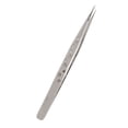 thumbnail image 3 of NFTIGB Grafting False Eyelashes Extension Tool, Professional Premium Stainless Steel Straight Tweezers for Individual Lashes & Cluster Application (6.3 inches / 16 cm), Silver Finish Makeup Tool, 3 of 7