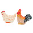 thumbnail image 4 of MLINS  2 Pcs Ornament Miniature Rooster Hen Ornaments Chicken Statues Child, 4 of 7