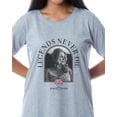 thumbnail image 2 of The White Lotus TV Show Womens' Tanya McQuoid Legends Never Die Nightgown Sleep Pajama Shirt, 2 of 6