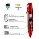 thumbnail image 2 of AK007 Pen Mini teléfono móvil Linterna Bluetooth Marcador MP3 Teléfonos móviles Reducción de ruido Tarjeta dual Grabadora de doble modo de espera Inevent DZ7691-03B, 2 of 7