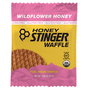 Honey Stinger Gluten Free Organic Energy Waffles, Wildflower Honey, 16 Ct