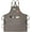 Gray, variant on ONEKISS Apron for Men Women Canvas Aprons with 3 Pockets Cross Back Resistant Work Apron for Cooking