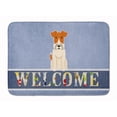 thumbnail image 1 of Carolines Treasures BB5682RUG Fil Fox Terrier Bienvenue Machine Lavable Mémoire Tapis de Mousse, 1 of 4