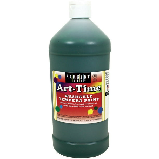 Washable ArtTime(R) Tempera Paint 32ozGreen