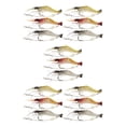 thumbnail image 1 of Guardoinrt Soft Lures Shrimp Bait Set Kit Fishing Lures Baits Tackle Set Random Color color random 3pcs 5Set, 1 of 6
