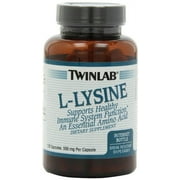Twinlab L-Lysine 500mg Capsules, 120 Count
