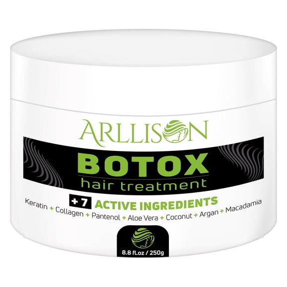 Botox Hair Treatment With Antifrizz, Soft Shiny Hair With Deep Hydration, Formaldehyde Free, Softens, Moisturizers, Adds Shine, volume control and hair smoothness, Brazilian 8 oz