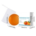 thumbnail image 2 of Persimmon Soap Bar for Old People Smell, Natural Deodorant Body Face Bar Soap for Body Odor Control, Remove Bad Body Odor, Men & Women Deodorizing, Handmade Body Deeply Cleansing Bar Soap, 2 of 9