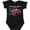 AB-Black, variant on Inktastic Merry Christmas- Santa Drives a Monster Truck Boys or Girls Baby Bodysuit