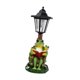 thumbnail image 5 of Estatua de rana solar para jardín con linterna solar, figura de rana con luces para el patio. 115 x 145 x 32 cm, 5 of 9