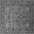 thumbnail image 1 of Ahgly Company Indoor Square Oriental Gray Industrial Area Rugs, 7' Square, 1 of 4