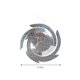 thumbnail image 2 of Reflectores en espiral repelentes de pájaros Silver Mylar Spinner, dispositivo reflectante para disuadir pájaros, decoración de jardín para asustar pájaros, como pájaros carpinteros, palomas y gansos, 2 of 5