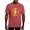 Crimson Red, variant on - Vintage Retro Lightning Bolt Men's Comfort Colors® - Mens Comfort Colors Shirt