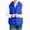 Blue, variant on DJDLJWCJ Puffer Vest Girls Full Zipper Lightweight Warm Winter Jacket Solid Color Sleeveless Jacket Pink Size 5T