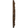 thumbnail image 4 of Ekena Millwork 18"OD x 3 1/2"ID x 1 1/2"P Rose Ceiling Medallion (Fits Canopies up to 7 1/4"), Hand-Painted Root Beer Crackle, 4 of 6