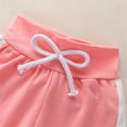 thumbnail image 6 of Coerni Toddler Baby Girls Sweatshirts Sweatsuit Hoodies Tops Drawstring Pants 2Pc Tracksuit Girls Fall Winter Clothes Set, 6 of 6