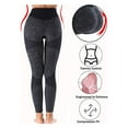 thumbnail image 6 of Classic Women's Basic Soild Yoga Pants High Waist Compression Skinny Tights Activewear Gym Running Workout Exercise Fitness Tights Sports Leggings, 6 of 7