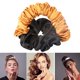 thumbnail image 3 of Mujeres Seda Scrunchy Multicolor Banda para el cabello Lazos Herramientas para Ndcxsfigh peinar el cabello (Amarillo), 3 of 6