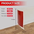 thumbnail image 6 of Vinyl Wall Base Baseboard Molding Trim 4" Flexible Self Adhesive Rubber Wall Base Moulding Trim Peel and Stick Design, 4 Inch x 100 Feet, Beige Wood, 6 of 6