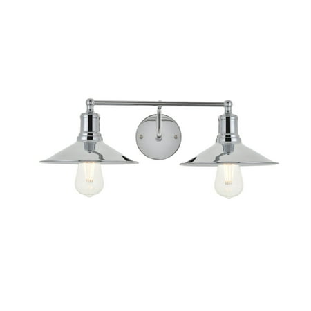 

Etude 2 light chrome Wall Sconce