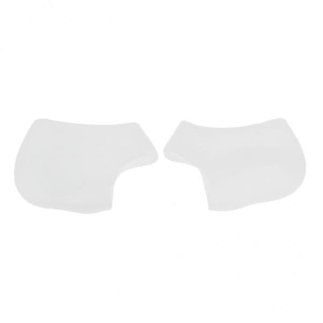 Protectores de silicona Sunnimix 2x1 para el Cuidado de Pies Talones Agrietados Calcetines blancos