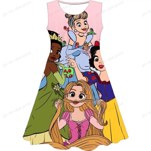 Lindo Disney - Chica con vestido blanco como la nieve, lindo vestido de princesa, fiesta de cumpleaños, personalidad hermosa y de moda130 Gao Jinjia LED