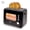 Black, variant on 2 Slice Toaster with Window