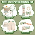 thumbnail image 6 of Kids Adventurer's Nature Explorer Set,Featuring Butterfly Net, Bug Catcher, Binoculars, Explorer Vest & Hat, Magnifying Glass and LED Flashlight. Perfect Educational Outdoor Gift for Ages 3+, 6 of 9