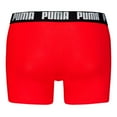 thumbnail image 3 of PUMA Calzoncillos bóxer para hombre, pack de 6 - Everyday Basic Boxers 6P, algodón elástico, unicolor Negro/Rojo XXL (XX-Large), 3 of 3
