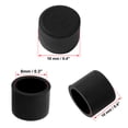 thumbnail image 4 of Silicone RCA Female Connector Dust Proof Cap Protector Cover Black 10 Pcs, 4 of 7