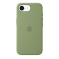 thumbnail image 1 of Funda de silicona para iPhone 17e con MagSafe, verde musgo claro, 1 of 5